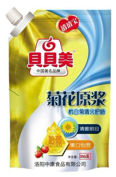 貝貝美杭白菊清火護腸菊花原漿350g