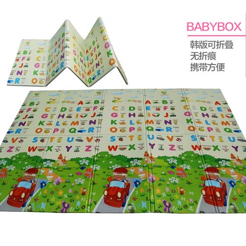 貝博氏韓版嬰兒智慧谷爬行地墊