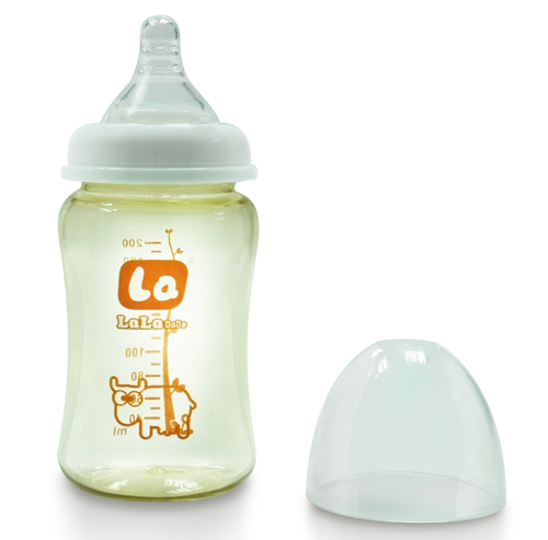 樂樂寶貝嬰幼兒無柄寬口徑奶瓶