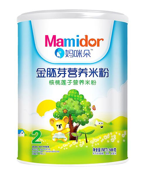 媽咪朵金胚芽核桃蓮子營(yíng)養(yǎng)米粉(聽裝)