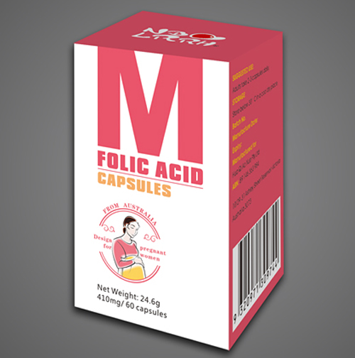 紐貝小紅帽孕婦葉酸硬膠囊