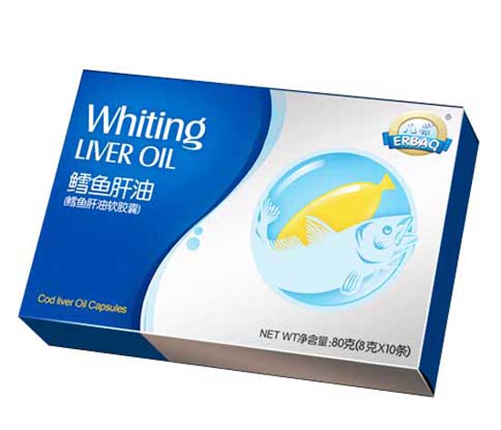 兒葆鱈魚(yú)肝油軟膠囊