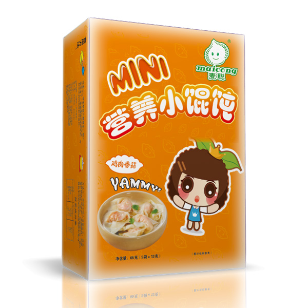 麥聰營養(yǎng)小餛飩雞肉香菇2