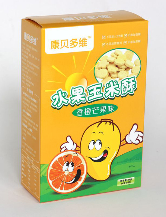 康貝多維香橙芒果味水果玉米酥