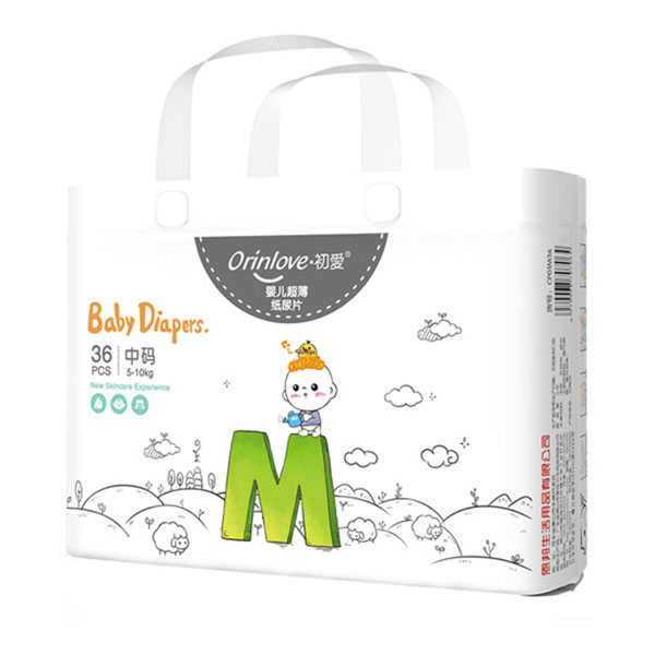 初愛嬰兒超薄紙尿片M36片