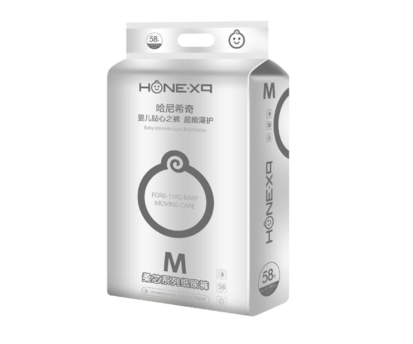 哈尼希奇柔芯系列紙尿褲銀版M