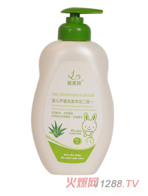 嬰美特嬰兒蘆薈洗發(fā)沐浴二合一500ml