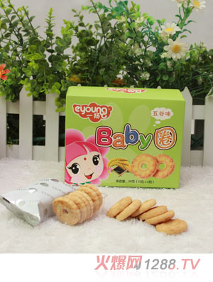 一揚五谷味Baby圈90克