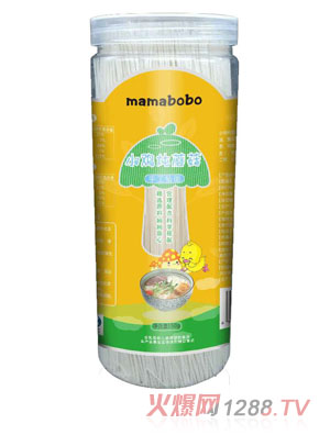 mamabobo小雞燉蘑菇手工面