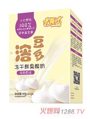 卡努比凍干鮮果酸奶溶豆豆經(jīng)典原味