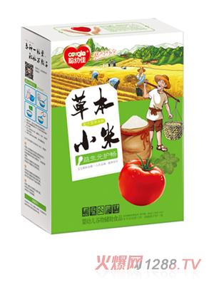 聰幼佳草本小米配方營(yíng)養(yǎng)米粉-益生元護(hù)暢 盒裝