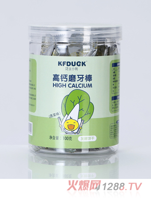 功夫小鴨高鈣磨牙棒 蔬菜味