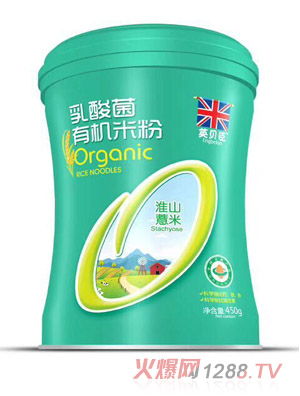 英貝臣淮山薏米乳酸菌有機米粉