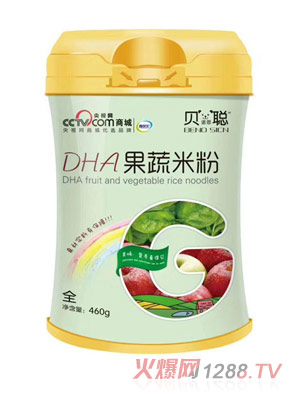 貝諾思聰DHA果蔬米粉罐裝