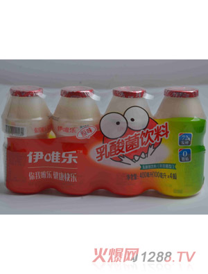 伊唯樂乳酸菌飲料原味100ml