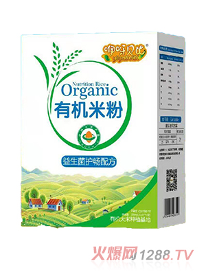 咿呀貝比有機(jī)米粉益生菌護(hù)暢配方-盒裝