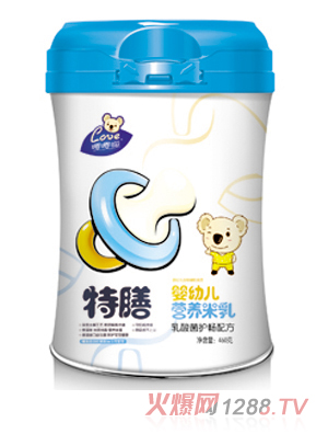 嚶嚶噯特膳嬰幼兒米乳乳酸菌護(hù)暢配方桶裝