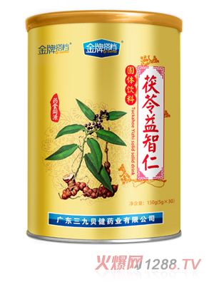 金牌搭檔茯苓益智仁固體飲料