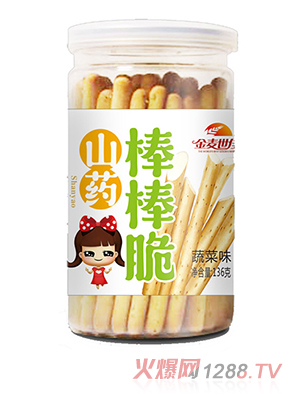 金麥世佳山藥棒棒脆 蔬菜味