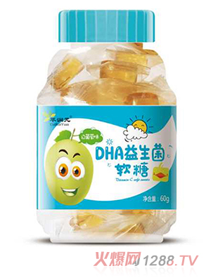 萃潤元DHA益生菌軟糖 白葡萄味