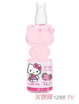 Hello Kitty初酷草莓果香清新花露水