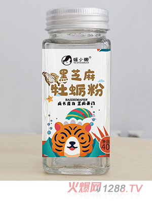 暖小懶黑芝麻牡蠣粉