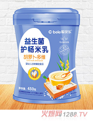 聰貝樂(lè)益生菌護(hù)暢米乳 胡蘿卜多維