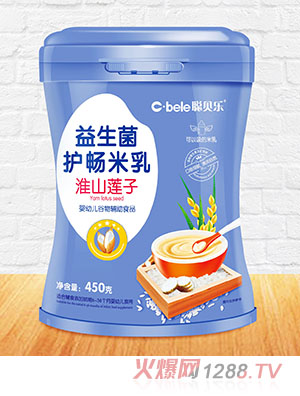 聰貝樂(lè)益生菌護(hù)暢米乳 淮山蓮子