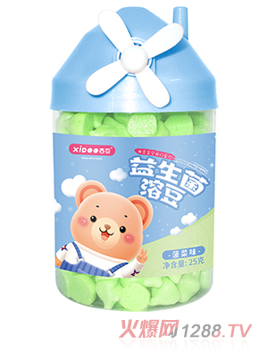 西豆 益生菌溶豆 菠菜味