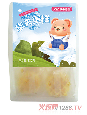 西豆 華夫蛋糕 牛奶味