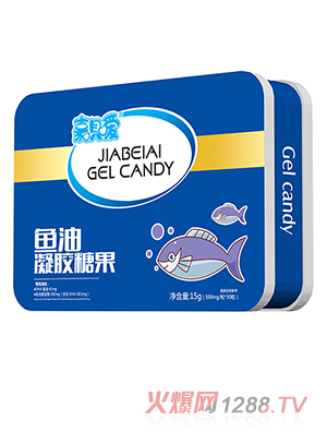 嘉唄噯凝膠糖果 魚油