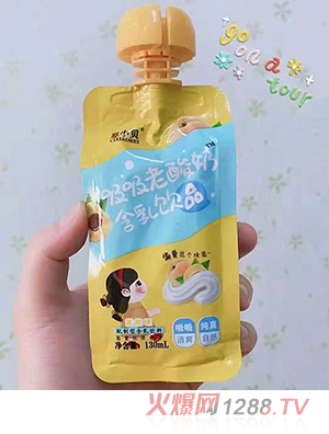 慈小貝吸吸老酸奶含乳飲品 黃桃味