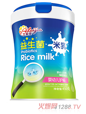 艾萊佳益生菌米乳嬰幼兒護(hù)暢配方 桶裝