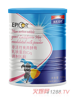 陽光童珍EPICOR非活性食用酵母乳鐵蛋白IGg調制乳粉