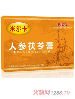 米爾卡人參茯苓膏